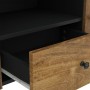 Mueble de TV madera mango y madera contrachapada 105x33,5x46 cm