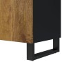 Mueble de TV madera mango y madera contrachapada 105x33,5x46 cm