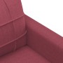 3-seater red fabric sofa 180 cm by vidaXL, Sofas - Ref: Foro24-359105, Price: 223,05 €, Discount: %