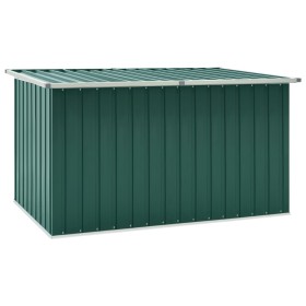 Caja de almacenamiento de jardín verde 171x99x93 cm