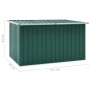 Grüne Garten-Aufbewahrungsbox 171x99x93 cm von vidaXL, Aufbewahrungsboxen für den Außenbereich - Ref: Foro24-46269, Preis: 13...