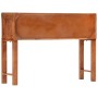 Mesa consola madera maciza de acacia rugosa 120x32x80 cm