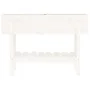 Hochbeet massives Kiefernholz weiß 101x30x69cm von vidaXL, Töpfe und Pflanzgefäße - Ref: Foro24-825241, Preis: 71,55 €, Rabat...