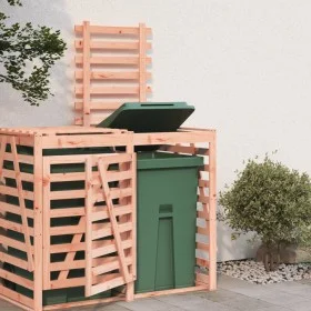 Douglas Fir Wood Garbage Bin Shed Extension by vidaXL, Waste container supports - Ref: Foro24-825112, Price: 95,61 €, Discoun...