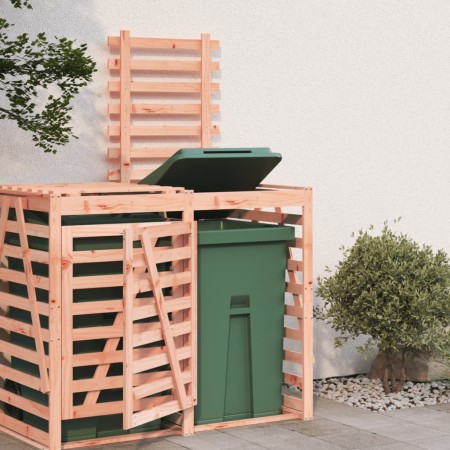 Douglas Fir Wood Garbage Bin Shed Extension by vidaXL, Waste container supports - Ref: Foro24-825112, Price: 96,59 €, Discoun...