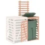 Douglas Fir Wood Garbage Bin Shed Extension by vidaXL, Waste container supports - Ref: Foro24-825112, Price: 95,61 €, Discoun...