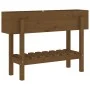 Hochbeet Zirbenholz honigbraun 101x30x69 cm von vidaXL, Töpfe und Pflanzgefäße - Ref: Foro24-825243, Preis: 75,79 €, Rabatt: %