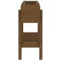 Hochbeet Zirbenholz honigbraun 101x30x69 cm von vidaXL, Töpfe und Pflanzgefäße - Ref: Foro24-825243, Preis: 75,79 €, Rabatt: %