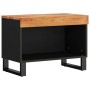 Mueble de TV madera maciza de acacia 60x33x43,5 cm