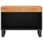 Mueble de TV madera maciza de acacia 60x33x43,5 cm