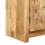 Aparador de madera maciza de mango 55x33x75 cm