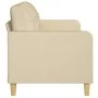 3-seater cream fabric sofa 180 cm by vidaXL, Sofas - Ref: Foro24-359101, Price: 253,58 €, Discount: %