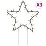 Estrella de luz decorativa Navidad con estacas 50 LED 29 cm en Luces de Navidad | Comprar online en Foro24