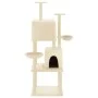 Cat scratcher with cream sisal posts 180 cm by vidaXL, Cat furniture - Ref: Foro24-172031, Price: 99,69 €, Discount: %