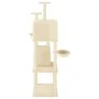 Cat scratcher with cream sisal posts 180 cm by vidaXL, Cat furniture - Ref: Foro24-172031, Price: 99,69 €, Discount: %