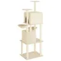 Cat scratcher with cream sisal posts 180 cm by vidaXL, Cat furniture - Ref: Foro24-172031, Price: 99,69 €, Discount: %