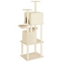Rascador para gatos con postes de sisal crema 180 cm de vidaXL, Mobiliario para gatos - Ref: Foro24-172031, Precio: 101,52 €,...
