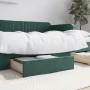 Cajones de cama 2 uds madera ingeniería terciopelo verde oscuro de vidaXL, Camas y accesorios - Ref: Foro24-833918, Precio: 4...