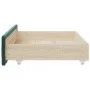 Cajones de cama 2 uds madera ingeniería terciopelo verde oscuro de vidaXL, Camas y accesorios - Ref: Foro24-833918, Precio: 4...
