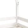 Estructura de cama para niños madera de pino blanco 70x140 cm de vidaXL, Cunas y camas para niños - Ref: Foro24-834487, Preci...
