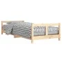 Children's bed frame solid pine wood 80x200 cm by vidaXL, Cribs and beds for children - Ref: Foro24-834420, Price: 75,94 €, D...