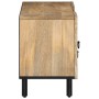Mueble de TV madera maciza de mango 105x33x46 cm