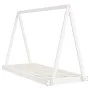 Estructura de cama para niños madera de pino blanco 80x200 cm de vidaXL, Cunas y camas para niños - Ref: Foro24-834535, Preci...