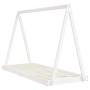 Estructura de cama para niños madera de pino blanco 80x200 cm de vidaXL, Cunas y camas para niños - Ref: Foro24-834535, Preci...