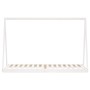 Estructura de cama para niños madera de pino blanco 80x200 cm de vidaXL, Cunas y camas para niños - Ref: Foro24-834535, Preci...