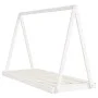 Estructura de cama para niños madera de pino blanco 80x200 cm de vidaXL, Cunas y camas para niños - Ref: Foro24-834535, Preci...