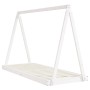 Estructura de cama para niños madera de pino blanco 80x200 cm de vidaXL, Cunas y camas para niños - Ref: Foro24-834535, Preci...