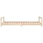 Estructura de cama para niños madera maciza de pino 90x200 cm de vidaXL, Cunas y camas para niños - Ref: Foro24-834393, Preci...