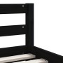 Children's bed frame with black pine wood drawers 80x200cm by vidaXL, Cribs and beds for children - Ref: Foro24-834437, Price...