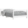 White pine wood children's bed frame 80x160 cm by vidaXL, Cribs and beds for children - Ref: Foro24-834400, Price: 82,45 €, D...