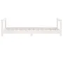 White pine wood children's bed frame 80x160 cm by vidaXL, Cribs and beds for children - Ref: Foro24-834400, Price: 82,45 €, D...
