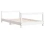 White pine wood children's bed frame 80x160 cm by vidaXL, Cribs and beds for children - Ref: Foro24-834400, Price: 82,45 €, D...