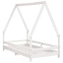 Bed frame for children made of white pine wood 80x160 cm by vidaXL, Cribs and beds for children - Ref: Foro24-834490, Price: ...