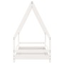 Bed frame for children made of white pine wood 80x160 cm by vidaXL, Cribs and beds for children - Ref: Foro24-834490, Price: ...