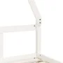 Estructura de cama para niños madera de pino blanco 80x200 cm de vidaXL, Cunas y camas para niños - Ref: Foro24-834451, Preci...