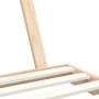 Kinderbettgestell aus massivem Kiefernholz 90x200 cm von vidaXL, Kinderbetten und Betten für Kinder - Ref: Foro24-834537, Pre...
