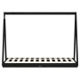 Estructura de cama para niños madera de pino negro 80x160 cm de vidaXL, Cunas y camas para niños - Ref: Foro24-834530, Precio...