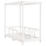 Kinderbettgestell aus weißem Kiefernholz, 70 x 140 cm von vidaXL, Kinderbetten und Betten für Kinder - Ref: Foro24-834511, Pr...