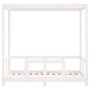White pine wood children's bed frame 70x140 cm by vidaXL, Cribs and beds for children - Ref: Foro24-834511, Price: 119,45 €, ...