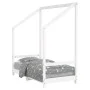 Estructura de cama para niños madera de pino blanco 70x140 cm de vidaXL, Cunas y camas para niños - Ref: Foro24-835707, Preci...