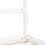 Estructura de cama para niños madera de pino blanco 70x140 cm de vidaXL, Cunas y camas para niños - Ref: Foro24-835707, Preci...