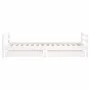 Children's bed frame and white pine wood drawers 90x190 cm by vidaXL, Cribs and beds for children - Ref: Foro24-834448, Price...