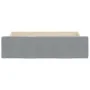 Cajones de cama 2 uds madera de ingeniería y tela gris claro de vidaXL, Camas y accesorios - Ref: Foro24-833910, Precio: 45,4...