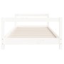 White pine wood children's bed frame 80x200 cm by vidaXL, Cribs and beds for children - Ref: Foro24-834391, Price: 69,45 €, D...