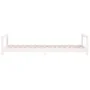 Estructura de cama para niños madera de pino blanco 80x200 cm de vidaXL, Cunas y camas para niños - Ref: Foro24-834391, Preci...