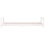 White pine wood children's bed frame 80x200 cm by vidaXL, Cribs and beds for children - Ref: Foro24-834391, Price: 69,45 €, D...